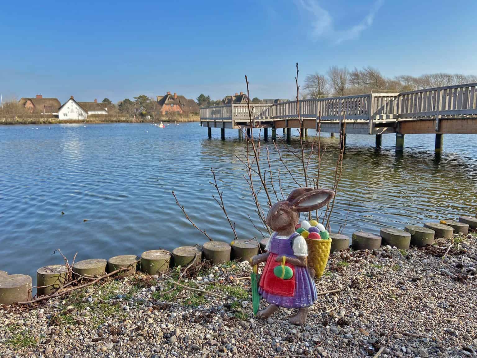 Wenningstedt Dorfteich Ostern